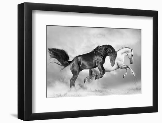 Tristan and Isolde-null-Framed Art Print