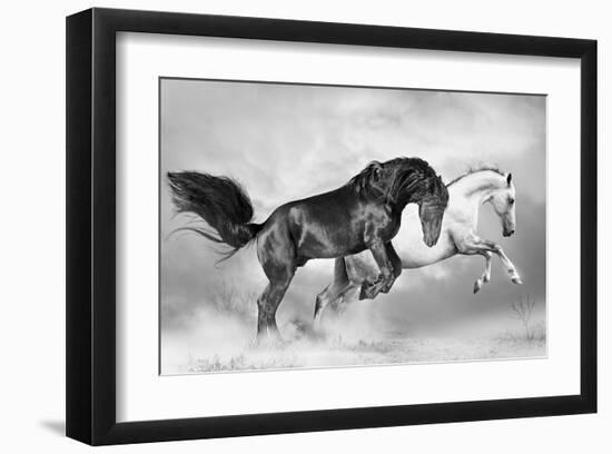 Tristan and Isolde-null-Framed Art Print