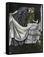 Tristan and Isolde-Robert Engels-Framed Stretched Canvas