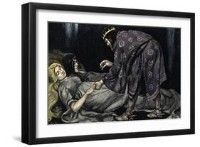 Tristan and Isolde-Robert Engels-Framed Giclee Print