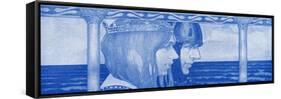 Tristan and Isolde-Robert Engels-Framed Stretched Canvas