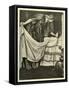 Tristan's death in Tristan und Isolde-Robert Engels-Framed Stretched Canvas