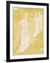 Tristesse (Sadness), 1896 (Lithograph in Colours)-Paul Ranson-Framed Giclee Print