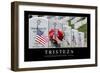 Tristeza. Cita Inspiradora Y Póster Motivacional-null-Framed Photographic Print