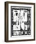 Tristram Drinks the Love Potion-Aubrey Beardsley-Framed Photographic Print