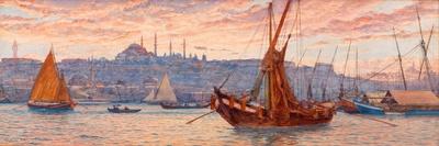 The Golden Horn, Second Half of the 19th C-Tristram James Ellis-Framed Giclee Print