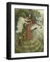 Tristram's Farewell to Iseult-William Stott-Framed Giclee Print