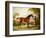 Tristram Shandy, a Bay Racehorse Held by a Groom in an Extensive Landscape, circa 1760-George Stubbs-Framed Giclee Print