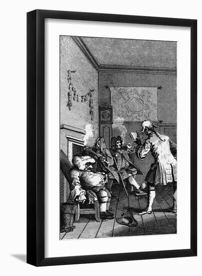 'Tristram Shandy' --William Hogarth-Framed Giclee Print