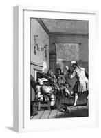 'Tristram Shandy' --William Hogarth-Framed Giclee Print