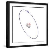 Tritium, Atomic Model-Friedrich Saurer-Framed Premium Photographic Print