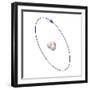 Tritium, Atomic Model-Friedrich Saurer-Framed Premium Photographic Print