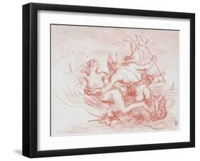 Triton et néréide-Louis Anquetin-Framed Giclee Print