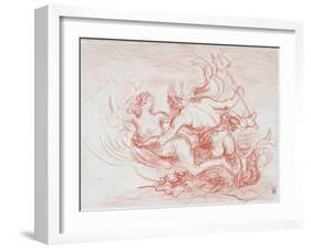 Triton et néréide-Louis Anquetin-Framed Giclee Print