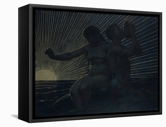 Triton Pair, 1892-Hans Thoma-Framed Stretched Canvas