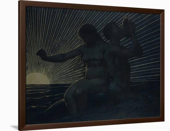 Triton Pair, 1892-Hans Thoma-Framed Giclee Print