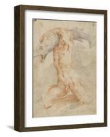 Triton portant un poisson-Federico Barocci-Framed Giclee Print