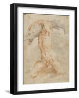 Triton portant un poisson-Federico Barocci-Framed Giclee Print