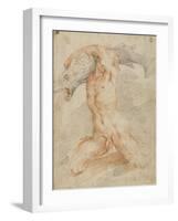 Triton portant un poisson-Federico Barocci-Framed Giclee Print