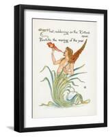 Triton's Spear, Crane-Walter Crane-Framed Art Print