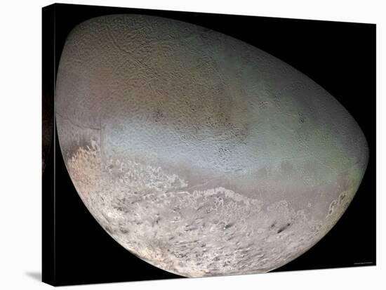 Triton, the Largest Moon of Planet Neptune-Stocktrek Images-Stretched Canvas