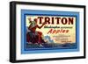 Triton Washington Dehyrated Apples-null-Framed Art Print