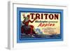 Triton Washington Dehyrated Apples-null-Framed Art Print