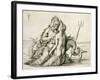 Triton with the Nereid-Jacopo De' Barbari-Framed Giclee Print