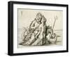 Triton with the Nereid-Jacopo De' Barbari-Framed Giclee Print