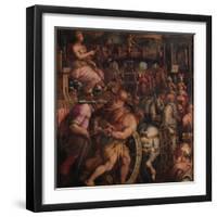 Triumph after the Victory of Pisa, 1563-1565-Giorgio Vasari-Framed Giclee Print