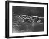 Triumph competing in the Mid Surrey AC Barnstaple Trial, Tarr Steps, Exmoor, Somerset, 1934-Bill Brunell-Framed Photographic Print
