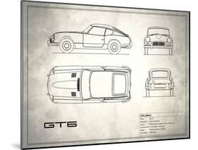 Triumph GT6 Mk1-Mark Rogan-Mounted Art Print