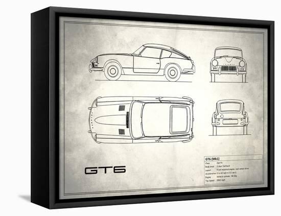 Triumph GT6 Mk1-Mark Rogan-Framed Stretched Canvas
