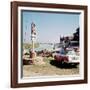 Triumph Herald Car on Norfolk Coastline, 1966-Malcolm MacNeil-Framed Photographic Print