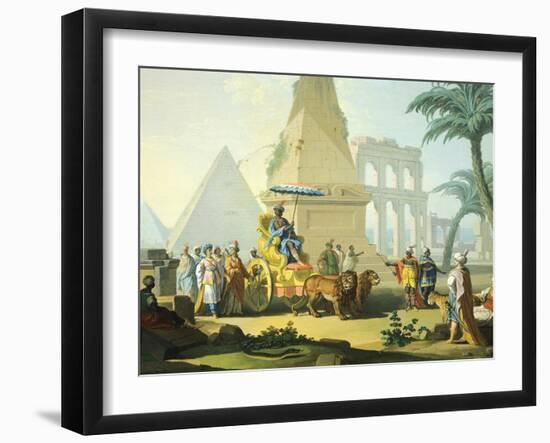 Triumph of America, Ca 1760-Giuseppe Zocchi-Framed Giclee Print