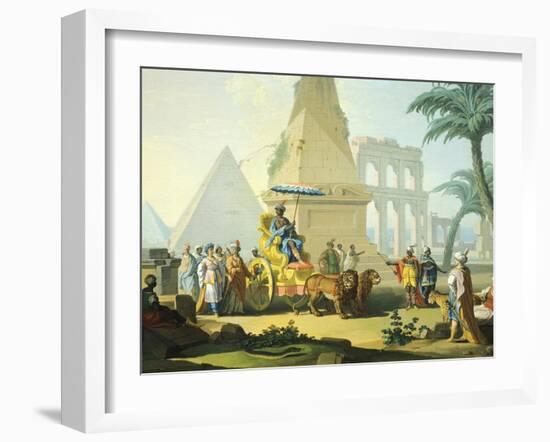 Triumph of America, Ca 1760-Giuseppe Zocchi-Framed Giclee Print