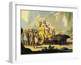 Triumph of America, Circa 1760-Giuseppe Zocchi-Framed Giclee Print