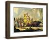 Triumph of America, Circa 1760-Giuseppe Zocchi-Framed Giclee Print