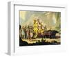 Triumph of America, Circa 1760-Giuseppe Zocchi-Framed Giclee Print