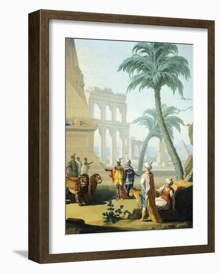 Triumph of America, Circa 1760-Giuseppe Zocchi-Framed Giclee Print