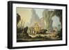 Triumph of America, Circa 1760-Giuseppe Zocchi-Framed Giclee Print