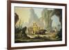 Triumph of America, Circa 1760-Giuseppe Zocchi-Framed Giclee Print