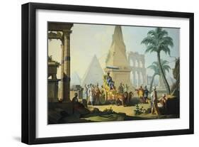 Triumph of America, Circa 1760-Giuseppe Zocchi-Framed Giclee Print