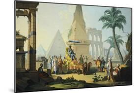 Triumph of America, Circa 1760-Giuseppe Zocchi-Mounted Giclee Print