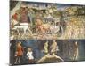 Triumph of Apollo and Sign of Gemini, Ca 1470-Francesco del Cossa-Mounted Giclee Print