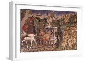 Triumph of Apollo, Month of May, Circa 1470-Francesco del Cossa-Framed Giclee Print