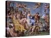 Triumph of Bacchus and Ariadne, from Loves of the Gods Frescos-Annibale Carracci-Stretched Canvas