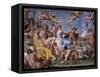 Triumph of Bacchus and Ariadne, from Loves of the Gods Frescos-Annibale Carracci-Framed Stretched Canvas