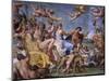 Triumph of Bacchus and Ariadne, from Loves of the Gods Frescos-Annibale Carracci-Mounted Giclee Print