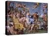 Triumph of Bacchus and Ariadne, from Loves of the Gods Frescos-Annibale Carracci-Stretched Canvas